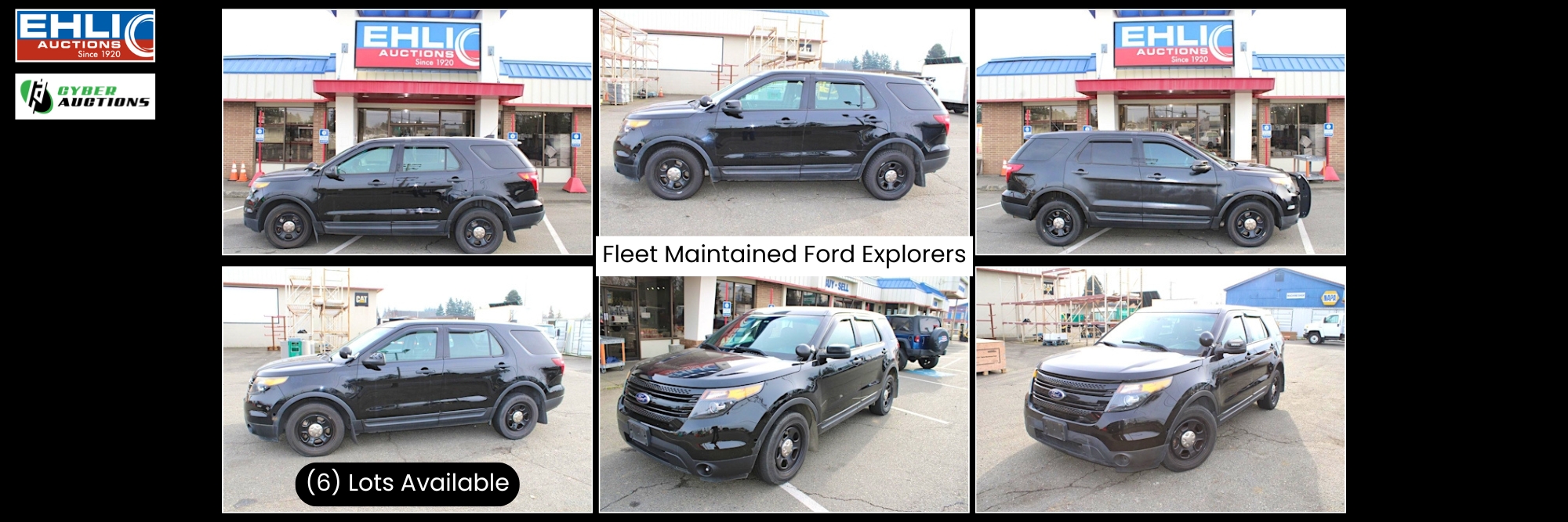 Fleet Maintained Ford Explorers